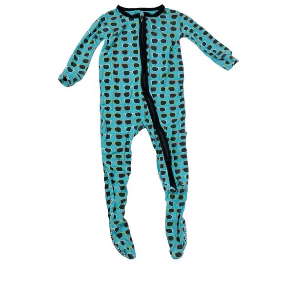 Kickee Pants Confetti Sunglasses Footie - Picture 1 of 6